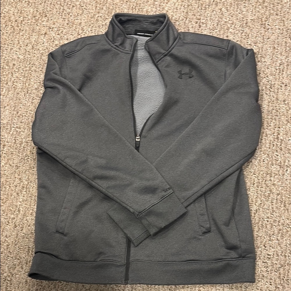 Under Armour Gray Full-Zip Jacket